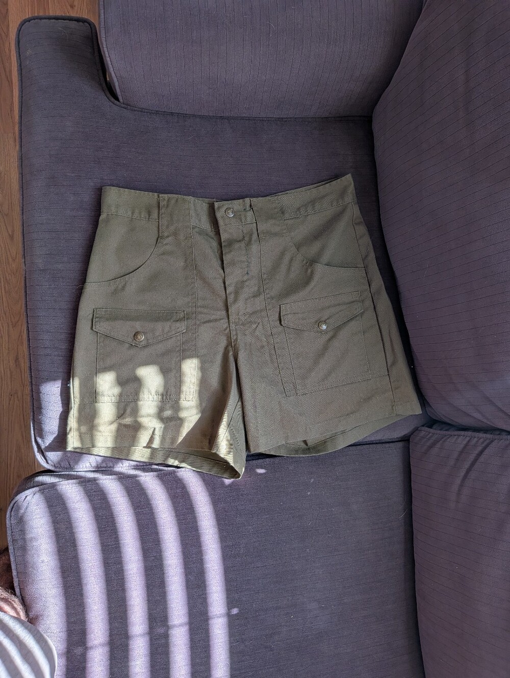 Vintage Boy Scouts Of America Fatigue Shorts